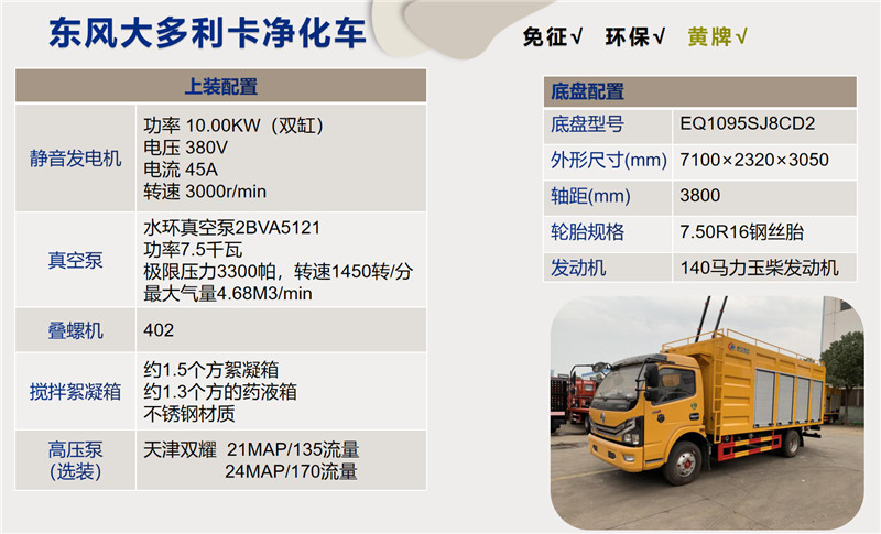 東風(fēng)大多利卡污水凈化車(chē)圖片5