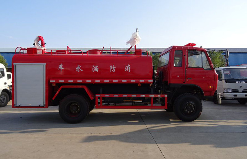 東風145消防灑水車10噸 出口專用車圖片2