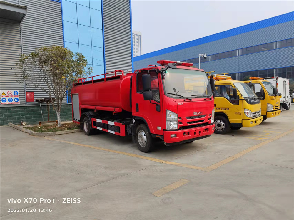 慶鈴五十鈴消防灑水車7噸